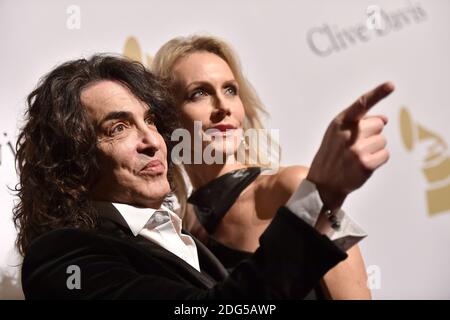 Paul Stanley nimmt an der Pre-Grammy Gala Teil und ehrt Debra Lee am 11. Februar 2017 im Beverly Hilton in Beverly Hills, Los Angeles, CA, USA. Foto von Lionel Hahn/ABACAPRESS.COM Stockfoto