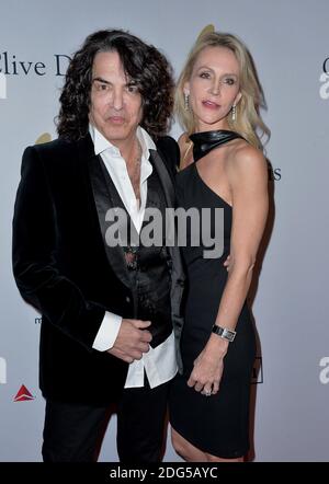 Paul Stanley nimmt an der Pre-Grammy Gala Teil und ehrt Debra Lee am 11. Februar 2017 im Beverly Hilton in Beverly Hills, Los Angeles, CA, USA. Foto von Lionel Hahn/ABACAPRESS.COM Stockfoto