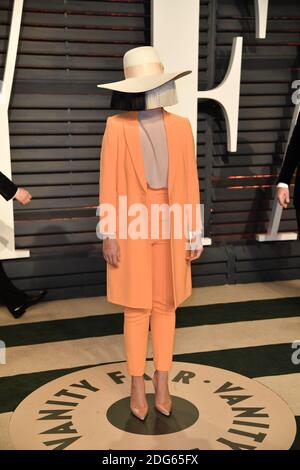 SIA bei der Vanity Fair Oscar Party in Beverly Hills, Los Angeles, CA, USA, 26. Februar 2017. Foto von David Niviere/ABACAPRESS.COM Stockfoto