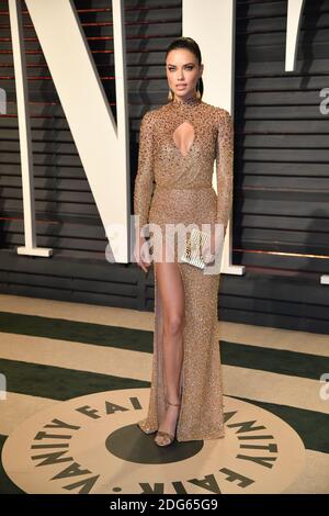 Adriana Lima bei der Vanity Fair Oscar Party in Beverly Hills, Los Angeles, CA, USA, 26. Februar 2017. Foto von David Niviere/ABACAPRESS.COM Stockfoto