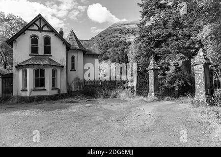 Torhaus Dinas Mawddwy Stockfoto