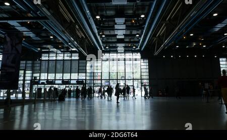 Centre Georges Pompidou in Frankreich Stockfoto