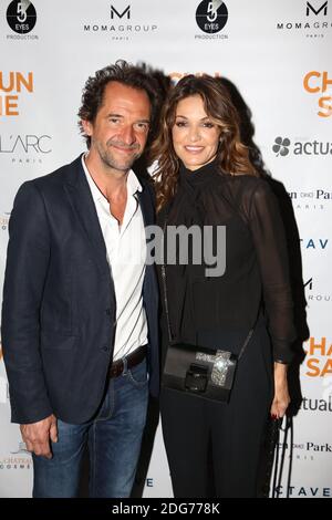 Stephane De Groodt et Nadia Fares a l'after Party du Film Chacun sa Vie a L'Arc a Paris, Frankreich, le 13 Mars 2017. Foto von Jerome Domine/ABACAPRESS.COM Stockfoto