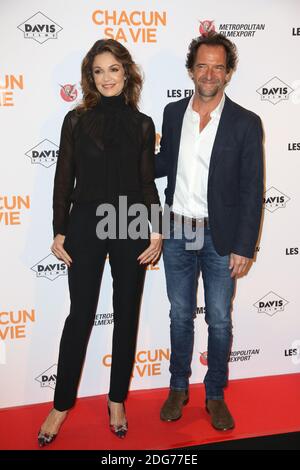 Nadia Fares et Stephane De Groodt lors de la Premiere de 'Chacun sa Vie' a l'UGC Normandie, A Paris, Frankreich, le 13 Mars 2017. Foto von Jerome Domine/ABACAPRESS.COM Stockfoto