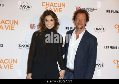 Nadia Fares et Stephane De Groodt lors de la Premiere de 'Chacun sa Vie' a l'UGC Normandie, A Paris, Frankreich, le 13 Mars 2017. Foto von Jerome Domine/ABACAPRESS.COM Stockfoto