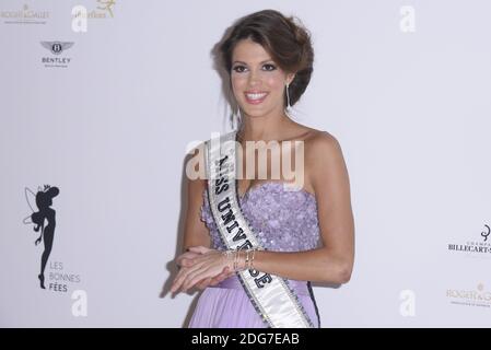 Miss France 2016 Iris Mittenaere, Miss Universe (ursprünglich aus Nordfrankreich und Miss  France 2016) nimmt am 20. März 2017 an der ersten Charity-Gala "Les Bonnes  Fees" im Hotel d'Evreux in Paris Teil. Foto Edouard BERNAUX/ABACAPRESS.COM