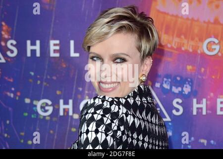 Scarlett Johansson beim Ghost in der Shell Premiere im Grand Rex Kino in Paris, Frankreich am 21. März 2017. Foto von Aurore Marechal/ABACAPRESS.COM Stockfoto