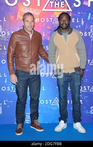 Medi Sadoun und Noom Diawara bei der Shell-Premiere im Grand Rex Kino in Paris, Frankreich am 21. März 2017. Foto von Aurore Marechal/ABACAPRESS.COM Stockfoto