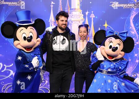 Gast, der am 25. März 2017 am 25. Jahrestag des Disneyland Resort Paris in Marne-La-Vallee, am Stadtrand von Paris, Frankreich, teilnimmt. Foto von Jerome Domine/ABACAPRESS.COM Stockfoto