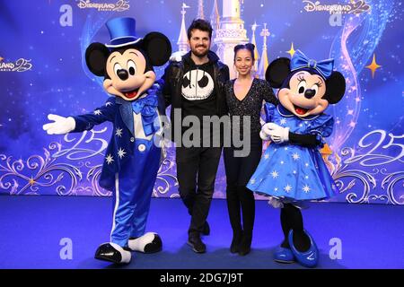 Gast, der am 25. März 2017 am 25. Jahrestag des Disneyland Resort Paris in Marne-La-Vallee, am Stadtrand von Paris, Frankreich, teilnimmt. Foto von Jerome Domine/ABACAPRESS.COM Stockfoto