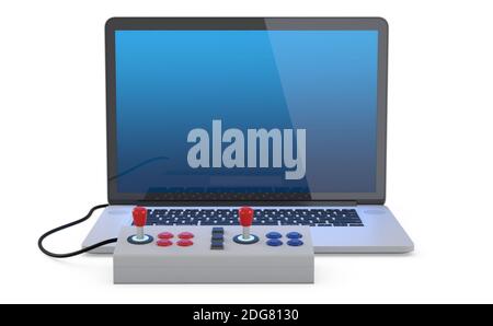 Arcade Joystick. Stockfoto