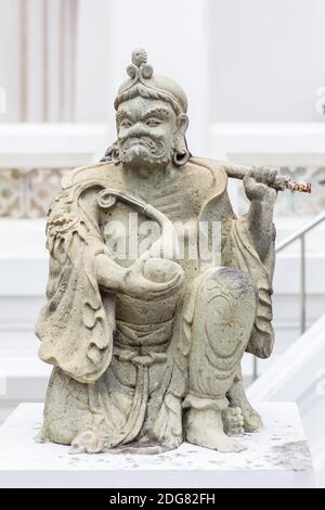 Im Wat Borom Niwat Gelände in Bangkok, Thailand Stockfoto