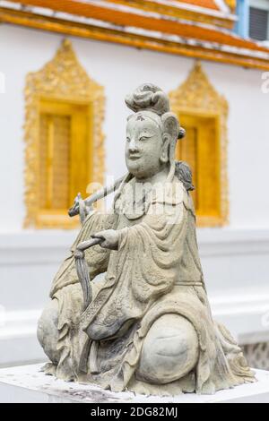 Im Wat Borom Niwat Gelände in Bangkok, Thailand Stockfoto