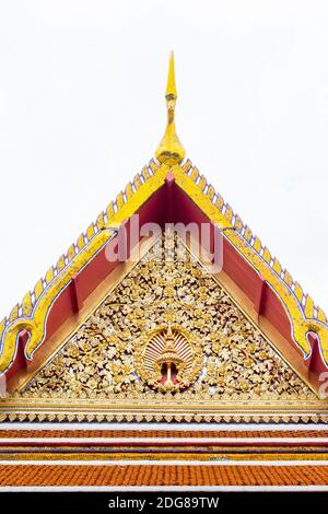 Im Wat Borom Niwat Gelände in Bangkok, Thailand Stockfoto