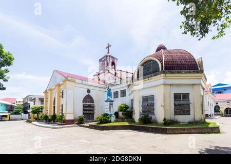 Die katholische Kirche des heiligen Johannes des Täufers in Daet, Camarines Norte, Philippinen Stockfoto