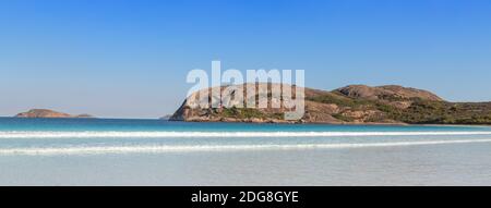 Die wunderschöne Lucky Bay im Cape Le Grand National Park östlich von Esperance, Westaustralien Stockfoto