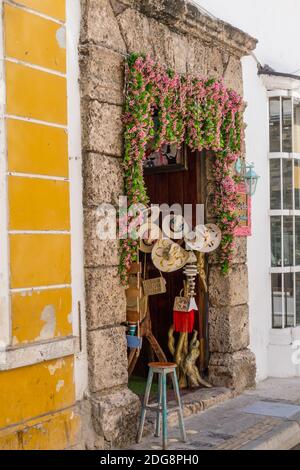 Eindruck von Cartagena, Kolumbien Stockfoto