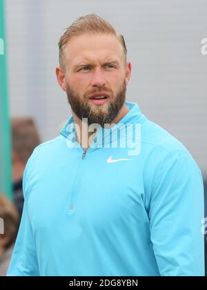 Olympiasieger 2012 Diskuswerfer Robert Harting Stockfoto