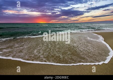 Wellenmuster Stockfoto