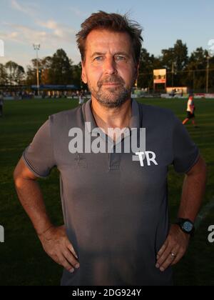 Cheftrainer Heiko Weber (ZFC Meuselwitz) Stockfoto