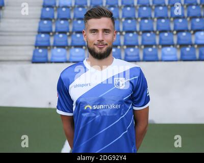 Deutscher Fußballspieler Michel Niemeyer 1.FC Magdeburg DFB DFL 2.Fußball Bundesliga-Saison 2018/19 Stockfoto