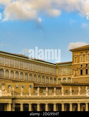 Vatikanstadt Architektur, Rom, Italien Stockfoto