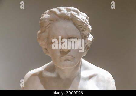 Figur von Beethoven, Max Klinger, nach 1902, Stockfoto