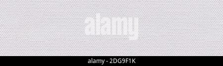 Neue Acryl Leinwand Hintergrund als Teil Ihrer Designarbeit in weißen Farben, Textur für Stil. Nahtlose Panoramastruktur. Stockfoto