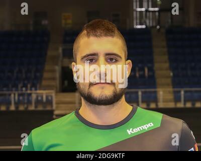 Juan de la Pena Morales SC Magdeburg Stockfoto