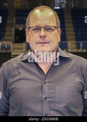 Marc-Henrik Schmedt Geschäftsführer SC Magdeburg DHB HBL DKB Handball Bundesliga-Saison 2018-19 Stockfoto