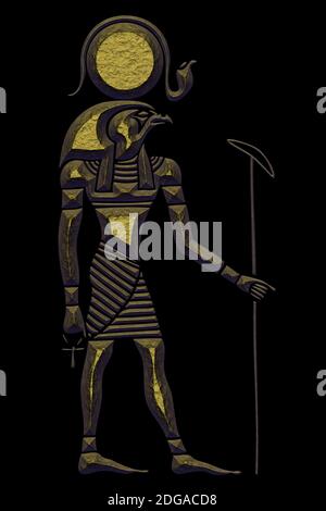 RA - Gott der Sonne Stockfoto