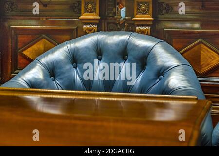 Senatorenkammer, Legislativpalast, Uruguay Stockfoto