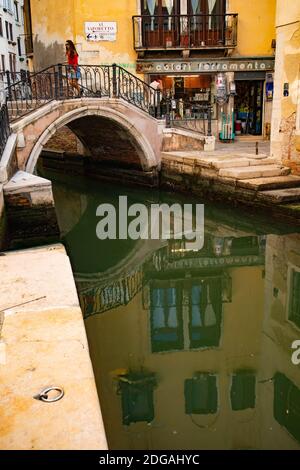 Venedig, Italien Sommer vor dem kovid19 Stockfoto