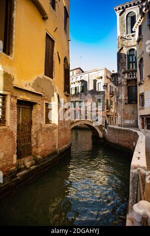 Venedig, Italien Sommer vor dem kovid19 Stockfoto