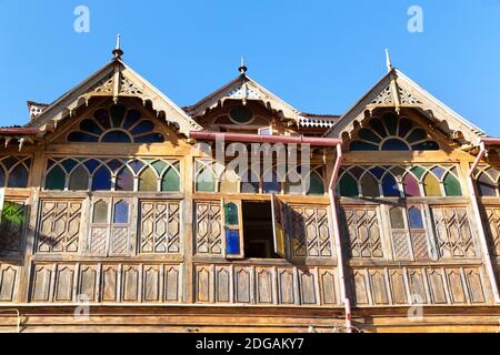 In afrika in der Altstadt das Haus Stockfoto