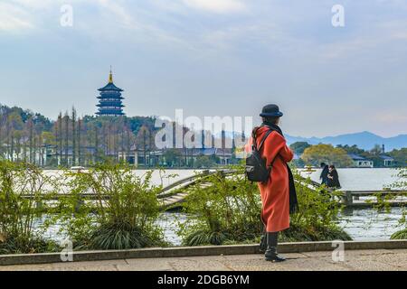 Westsee, Hangzhou, China Stockfoto