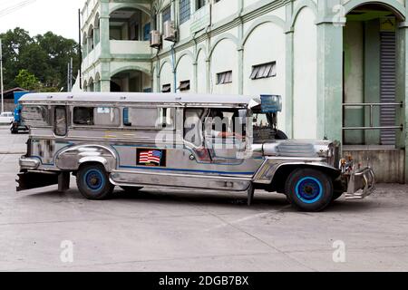 In asien philipphines der typische Bus Stockfoto