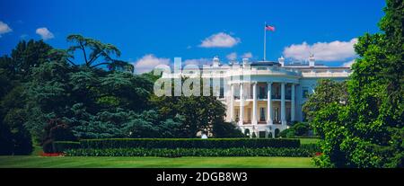 Fassade des ein Regierungsgebäude, weißes Haus, Washington DC, USA Stockfoto