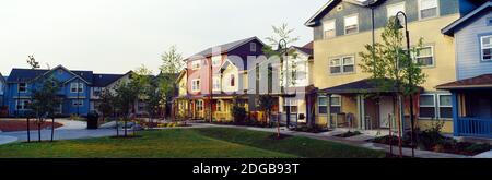 Häuser in Rainier Vista, Seattle, Washington State, USA Stockfoto