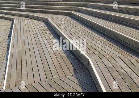 Yokohama International Passenger Terminal Detail Stockfoto