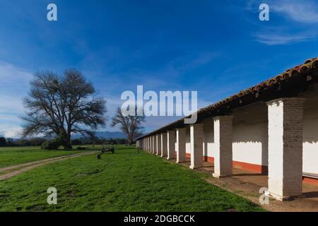 La Purisima Mission State Historic Park, Lompoc, Kalifornien, USA Stockfoto