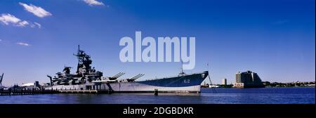 USS New Jersey Schlachtschiff, Camden, New Jersey, USA Stockfoto