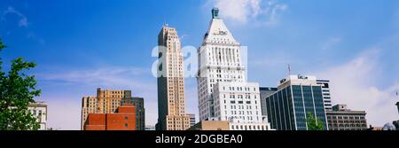 Wolkenkratzer in einer Stadt, Cincinnati, Ohio, USA Stockfoto