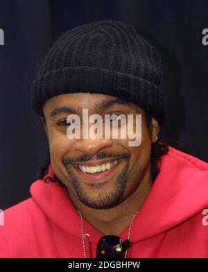 Miami, FL 12-17-2001Shaggy Backstage beim Y100 Jingle Ball in der American Airlines Arena. Foto von Adam ScullPHOTOlink / MediaPunch Stockfoto