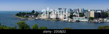 Stadt am Wasser, Kingston, Ontario, Kanada Stockfoto