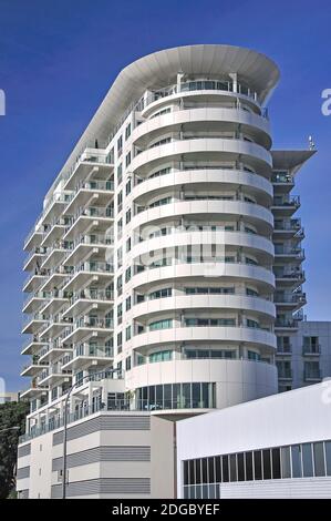 Devonport Turm, Strang, Tauranga, Region Bay of Plenty, Nordinsel, Neuseeland Stockfoto