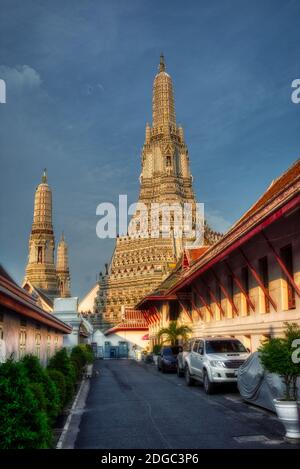wat arun Tempel bangkok Stockfoto
