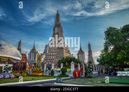 wat arun Tempel bangkok Stockfoto