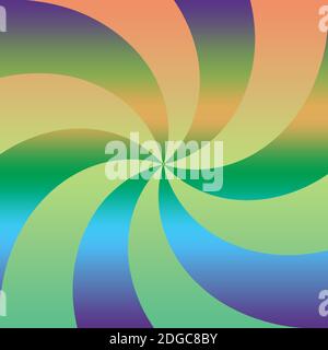 Ein abstraktes, in Pastelltönen gewirbeltes Hintergrundbild. Stockfoto