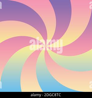 Ein abstraktes, in Pastelltönen gewirbeltes Hintergrundbild. Stockfoto
